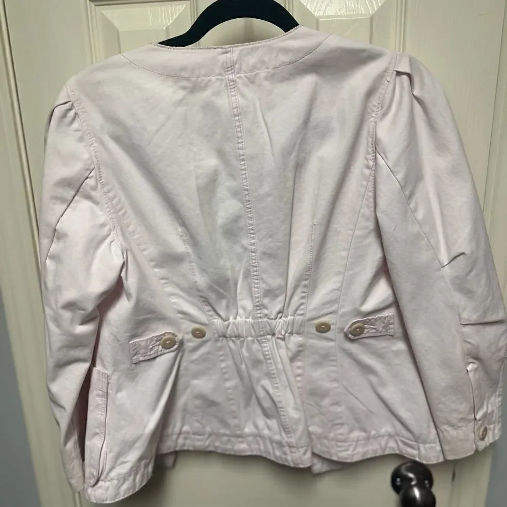 Rebecca Taylor Pink Twill Jacket